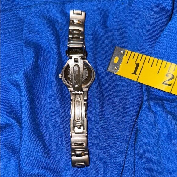 Vellaccio Stainless Steel Watch with Black Dial - Picture 8 of 8